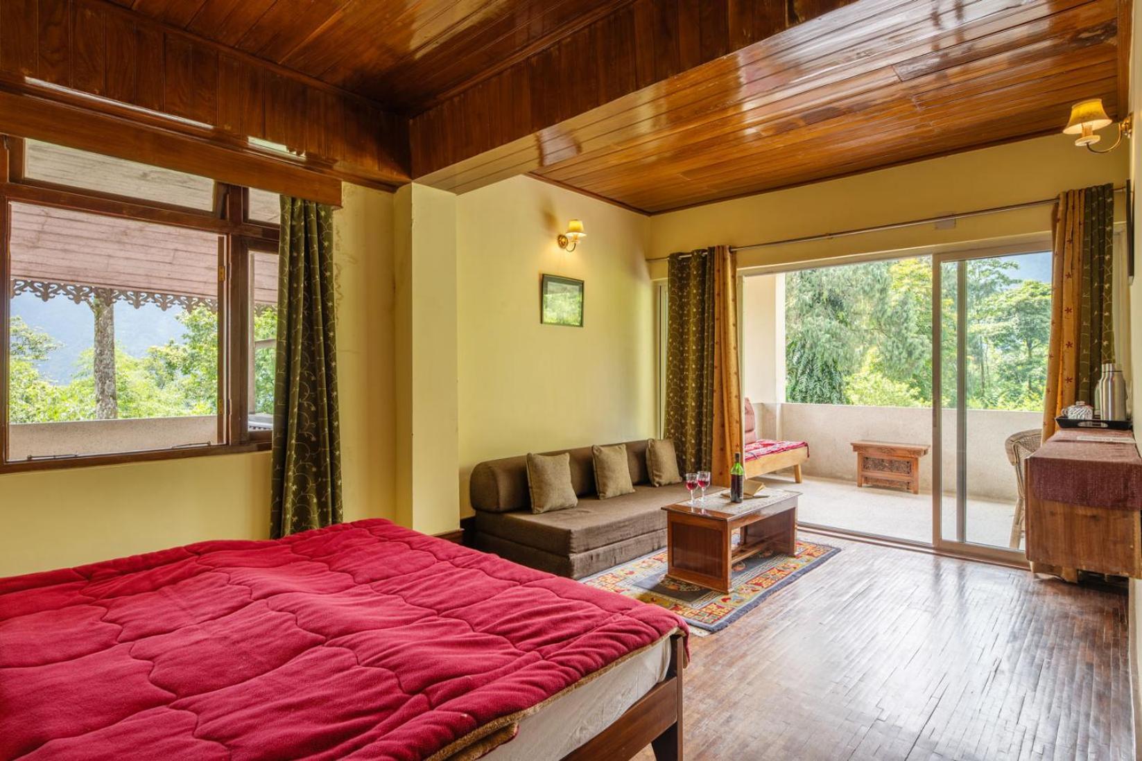 La Ipsing Farm By Stayvista - 3 Bhk Villa With Balcony, Mountain View, Indoor Games, And Pet Friendly Samdong Eksteriør billede